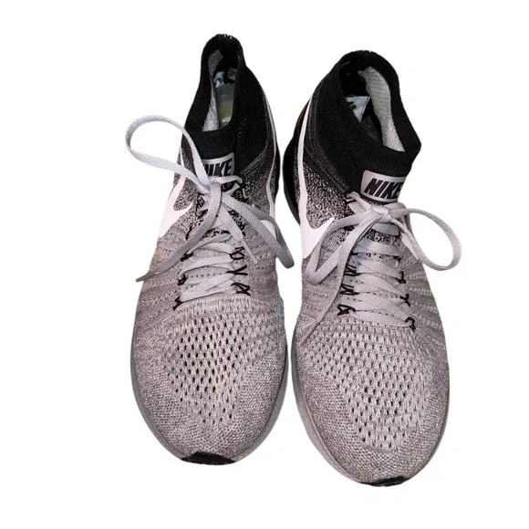 NIKE ZOOM ALL OUT FlyKnit wolf grey men’s tennis shoes sneakers size 11.5